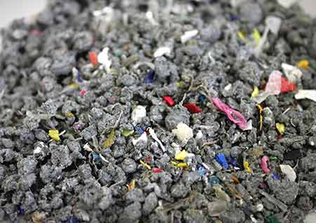 Recyclingmaterial für Kunststoffschwellen